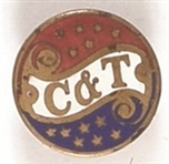 Cleveland and Thurman Enamel Stud