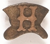 Harrison "H" Top Hat Stud