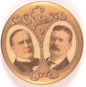 McKinley, TR Gold Filigree Jugate