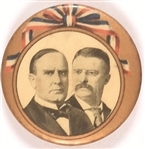 McKinley, Roosevelt Ribbon Design Jugate