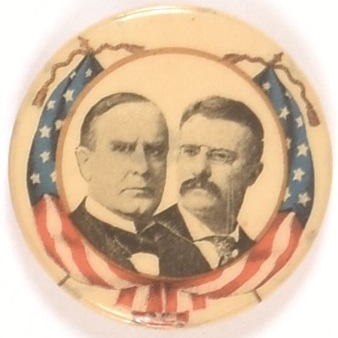 McKinley, Roosevelt Flag Jugate
