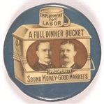 McKinley, Roosevelt Blue Dinner Bucket
