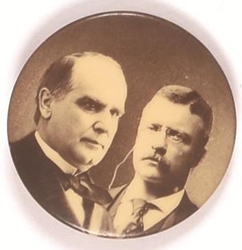 McKinley, Roosevelt Sepia Jugate