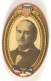 Bryan Oval Shield Celluloid