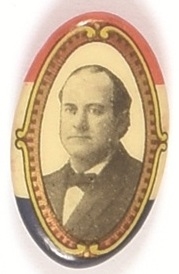 William Jennings Bryan Oval Celluloid