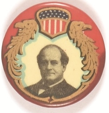 Bryan Eagle and Shield, Red Background