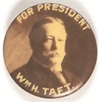 Taft for President Sepia Celluloid