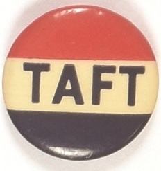 Taft Red, White and Blue Celluloid