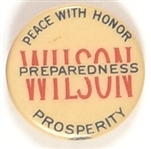 Wilson Peace with Honor