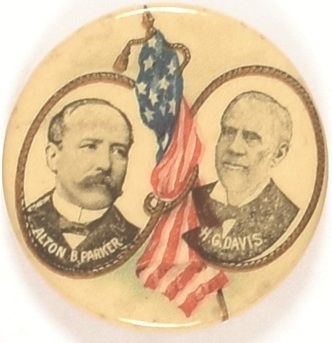 Parker and Davis Flag Celluloid
