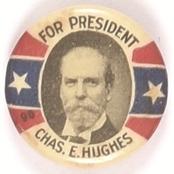 Hughes for President Two Stars Celluloid