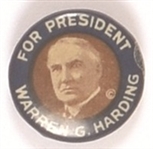 Harding Blue Border Celluloid