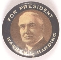 Harding Blue Border Celluloid