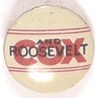 Cox, Roosevelt RWB Litho