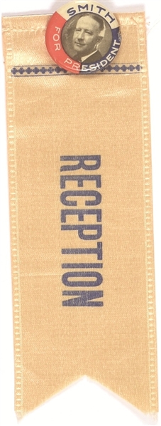 Smith Reception Pin and Ribbon
