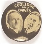 Coolidge and Dawes Black and White Jugate