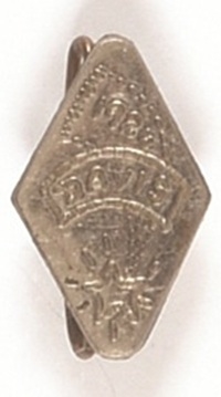 Davis Shooting Star Pinback