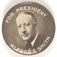 Smith for President Black and White Celluloid