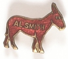 Smith Red Enamel Donkey