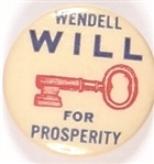 Willkie Will-Key for Prosperity