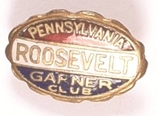 Roosevelt Pennsylvania Enamel Pin