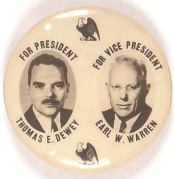 Dewey and Warren Scarce Eagles Jugate