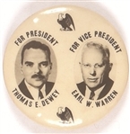 Dewey and Warren Scarce Eagles Jugate