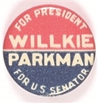 Willkie and Parkman Massachusetts Coattail