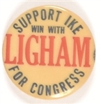Eisenhower, Ligham New Jersey Coattail