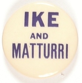 Ike and Matturri, New Jersey Coattail
