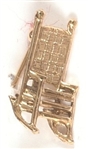JFK Gold Rocking Chair