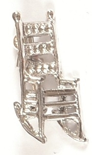 JFK Silver Rocking Chair