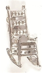 JFK Silver Rocking Chair