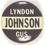 Lyndon and Gus Johnson