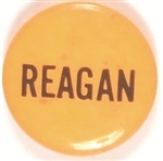 Reagan Bright Orange Celluloid