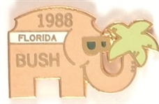 Bush Florida Enamel Pin