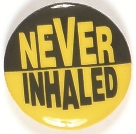 Clinton Never Inhaled
