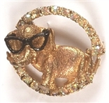 Goldwater Elephant Pin