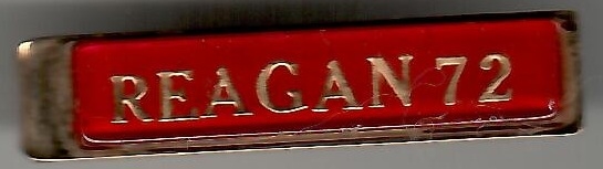Reagan 1972 Tie Clasp