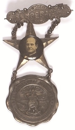 Bryan NY Convention Badge and Celluloid