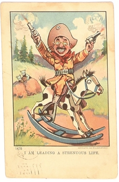 TR Strenuous Life Postcard