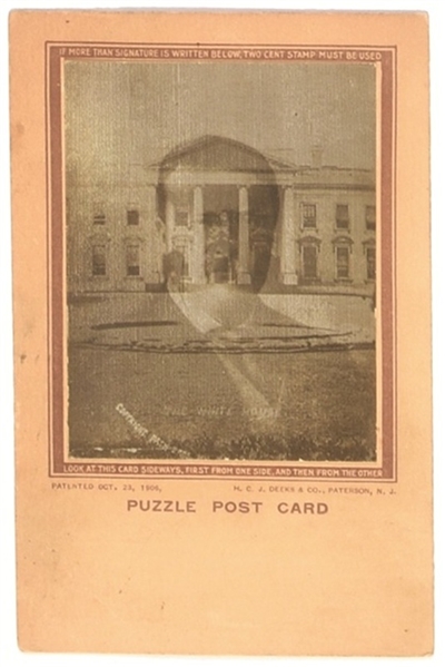 Roosevelt Puzzle Postcard