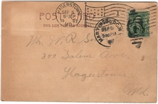 Roosevelt Puzzle Postcard
