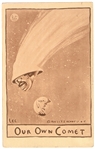 Roosevelt Our Own Comet Postcard