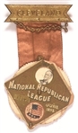 National Republican League 1895 Badge