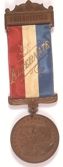 McKinley 1900 Alternate Delegate Badge