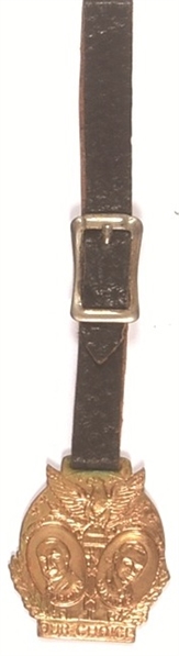 Harding, Coolidge Jugate Fob