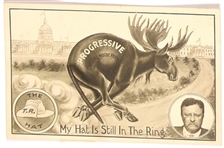 TR Hat in the Ring Postcard