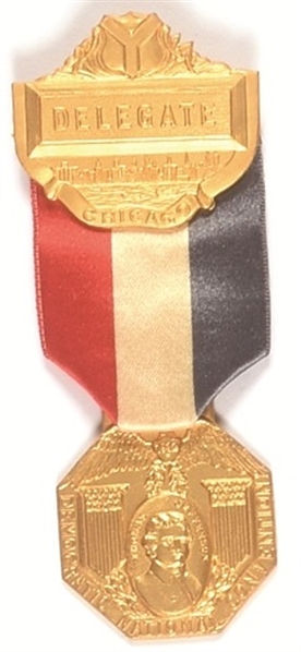 Roosevelt 1932 Delegate Badge