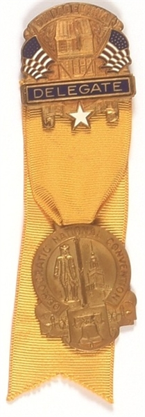 Truman 1948 Delegate Badge